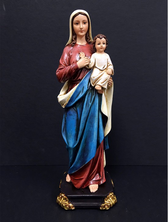 12" Mary with Jesus